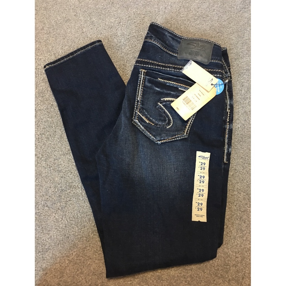 Silver Jeans Co. Suki Skinny. W29/L29